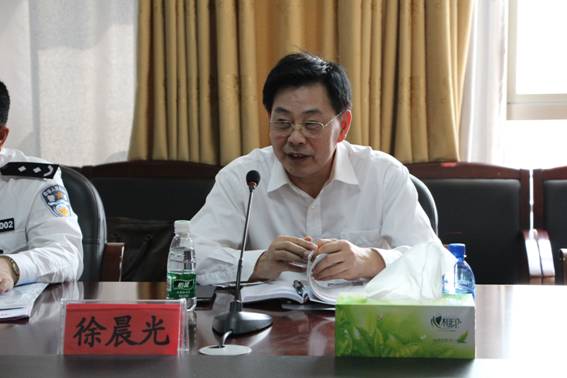 省直机关工委常务副书记徐晨光到娄底监狱调研指导工作