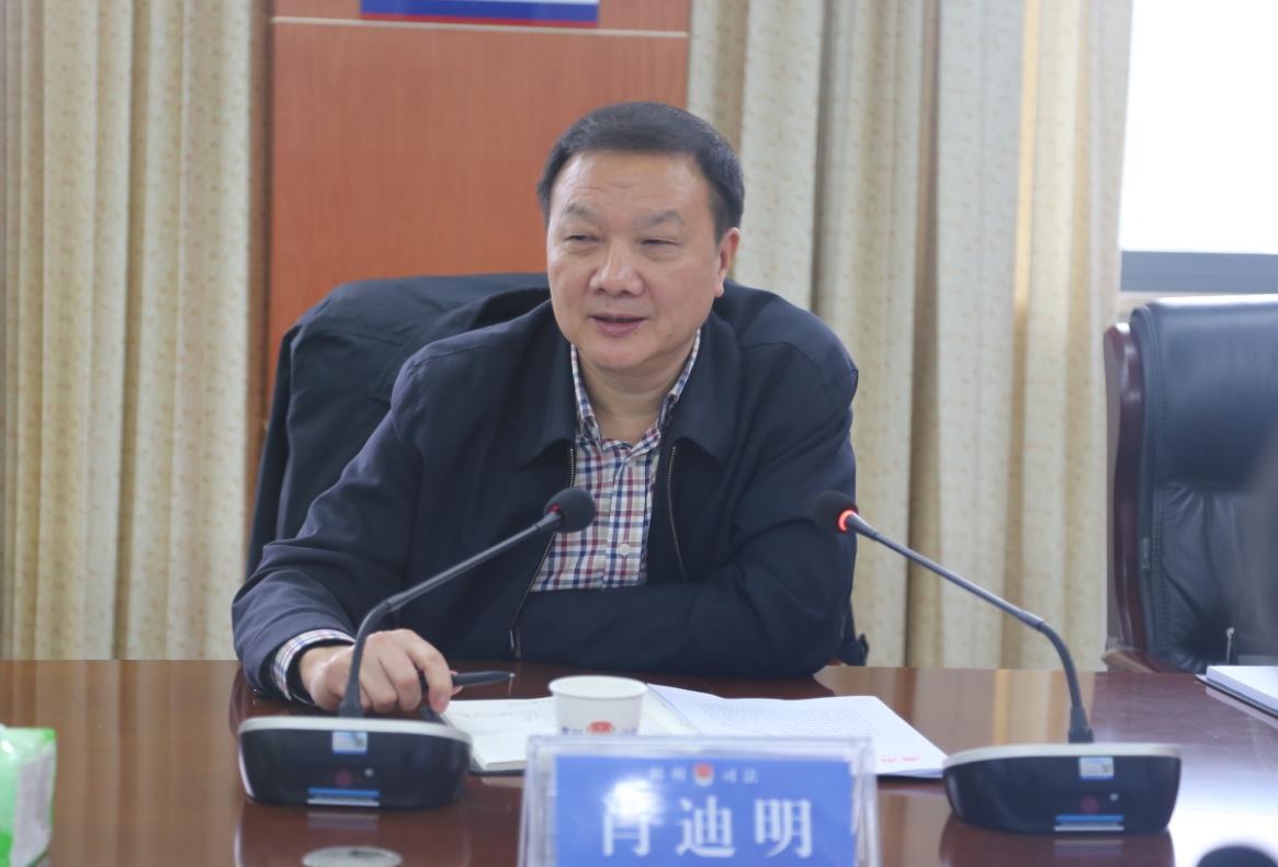 肖迪明调研郴州,衡阳司法行政工作