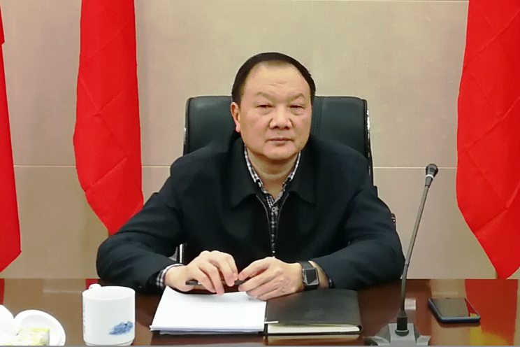 肖迪明参加所在党支部组织生活会